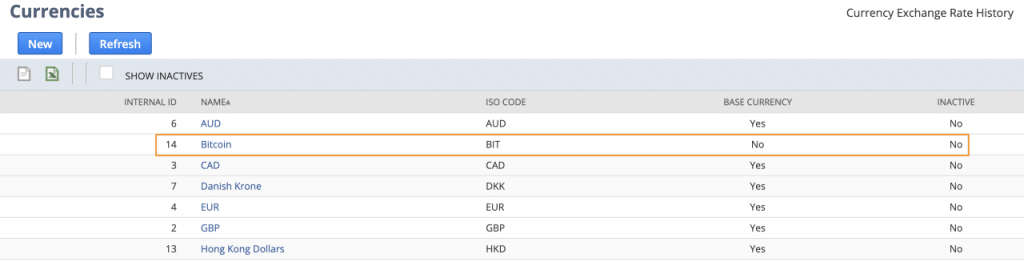 currency page
